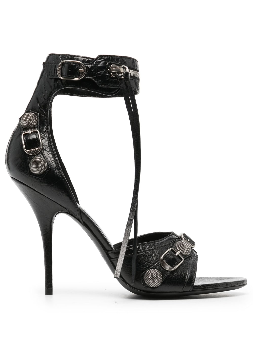 Balenciaga Balenciaga Cagole 110mm leather sandals