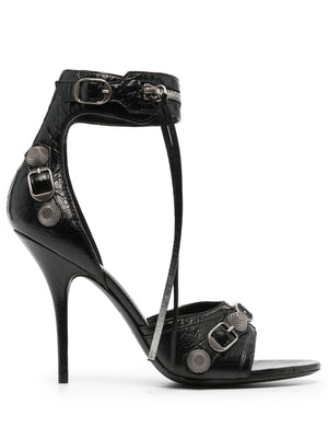 Balenciaga Balenciaga Cagole 110mm leather sandals