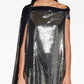 Balenciaga Balenciaga Metallic Effect Midi Dress