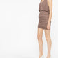 Saint Laurent Saint Laurent Sleeveless Draped Minidress
