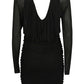 Saint Laurent Saint Laurent Short dress with V-neck