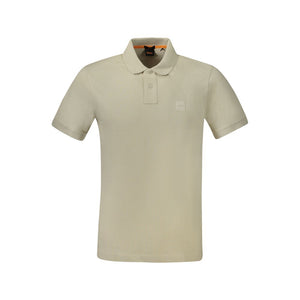 Hugo Boss Beige Cotton Men's Polo