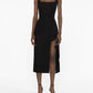 Alexander McQueen Alexander McQueen zip-embellished Midi Dress