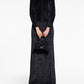 Balenciaga Balenciaga Crystal embellished velvet zip-up hoodie