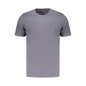 Hugo Boss Blue Cotton Men's T-Shirt