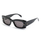 Alexander McQueen Alexander McQueen rectangular-frame sunglasses