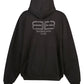 Balenciaga Balenciaga Bb strass cotton hoodie