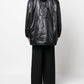 Saint Laurent Saint Laurent Cassandre logo-embossed hooded raincoat