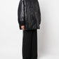 Saint Laurent Saint Laurent Cassandre logo-embossed hooded raincoat