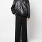 Saint Laurent Saint Laurent Cassandre logo-embossed hooded raincoat