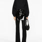 Off White Off White Printed Crop Sweatshirt