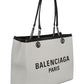 Balenciaga Balenciaga logo print canvas tote bag
