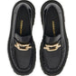 Ferragamo Ferragamo Gancini-buckle Leather Loafers
