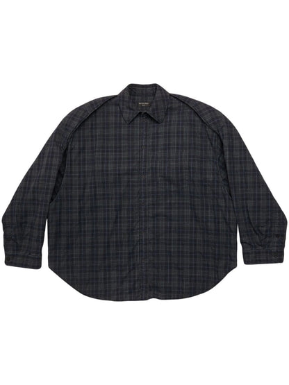 Balenciaga Balenciaga Checked pattern flannel shirt