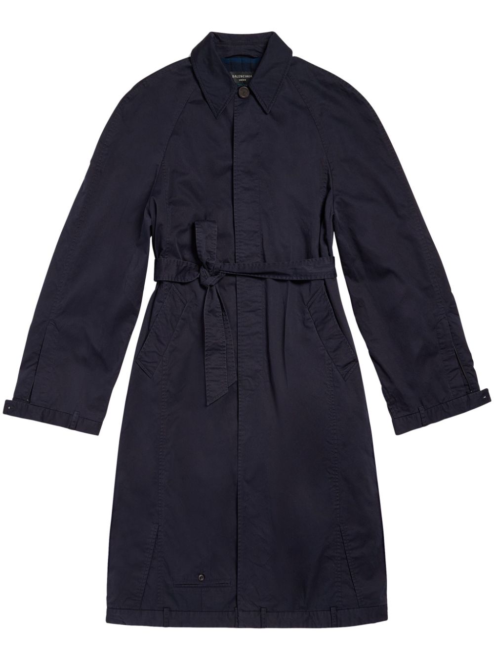 Balenciaga Balenciaga deconstructed cotton coat