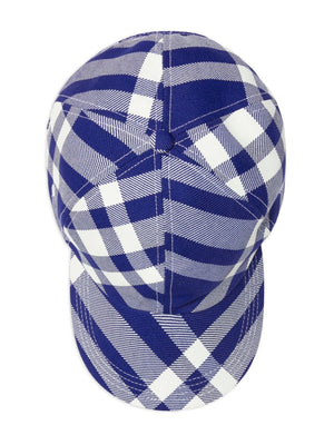 Burberry Burberry Checkered Baseball Cap