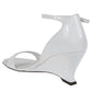 Ferragamo Ferragamo leather adjustable wedge sandals