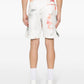 Alexander McQueen Tie-dye bermuda shorts