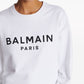 Balmain Balmain Logo-print cotton sweatshirt