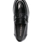 Alexander Mcqueen Alexander McQueen logo-plaque Leather Loafers