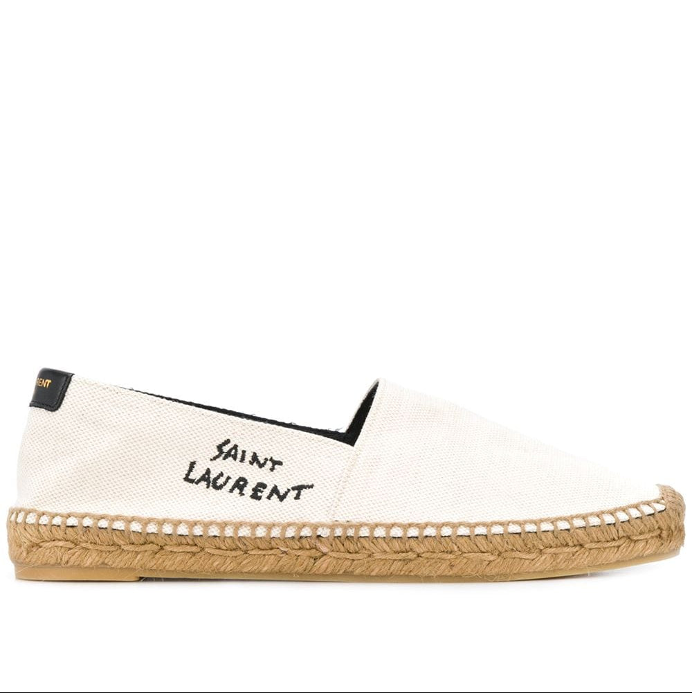 Saint Laurent Saint Laurent logo-embroidered Espadrilles
