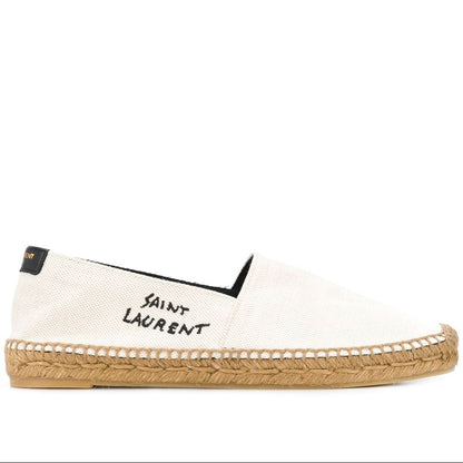 Saint Laurent Saint Laurent logo-embroidered Espadrilles
