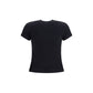 Off-White Black Cotton T-Shirt