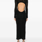 Saint Laurent Saint Laurent Wool blend long pencil dress