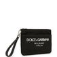 Dolce & Gabbana Dolce & Gabbana Nylon pouch with rubberized logo