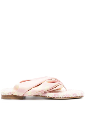 Burberry Burberry check thong sandals