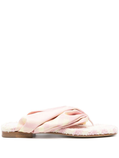 Burberry Burberry check thong sandals