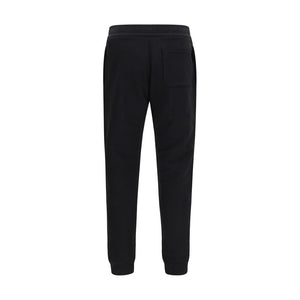 Moncler Black Cotton Athletic Pants