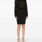 Saint Laurent Saint Laurent open-back knitted dress