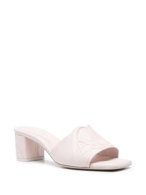 Alexander Mcqueen Alexander McQueen 60mm Seal Motif Mules
