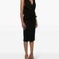 Saint Laurent Saint Laurent V-necked mini dress