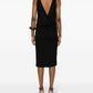 Saint Laurent Saint Laurent V-necked mini dress