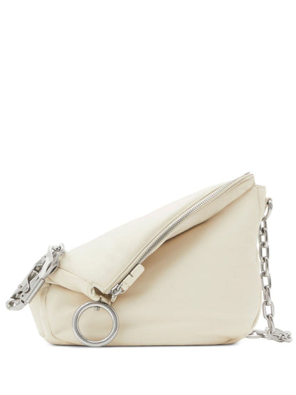 Burberry Burberry Small Knight Leather Shoulder Bag