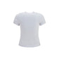 Off-White White Cotton T-Shirt