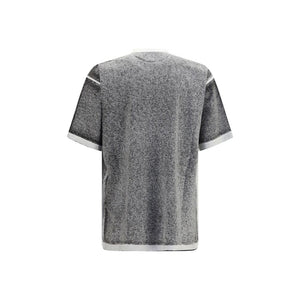 Balenciaga Gray Cotton T-Shirt