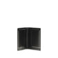 Ferragamo Black Calf Leather Bos Taurus Wallet