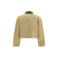 Balenciaga Beige Cotton Full-Length Jacket