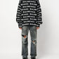 Balenciaga logo sweater