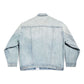 Balenciaga Balenciaga Denim jacket with flap pockets and drop shoulder