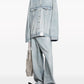 Balenciaga Balenciaga Denim jacket with flap pockets and drop shoulder