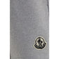 Moncler Gray Cotton Bermuda Shorts