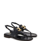 Ferragamo Ferragamo Gancini-buckle Leather Sandals