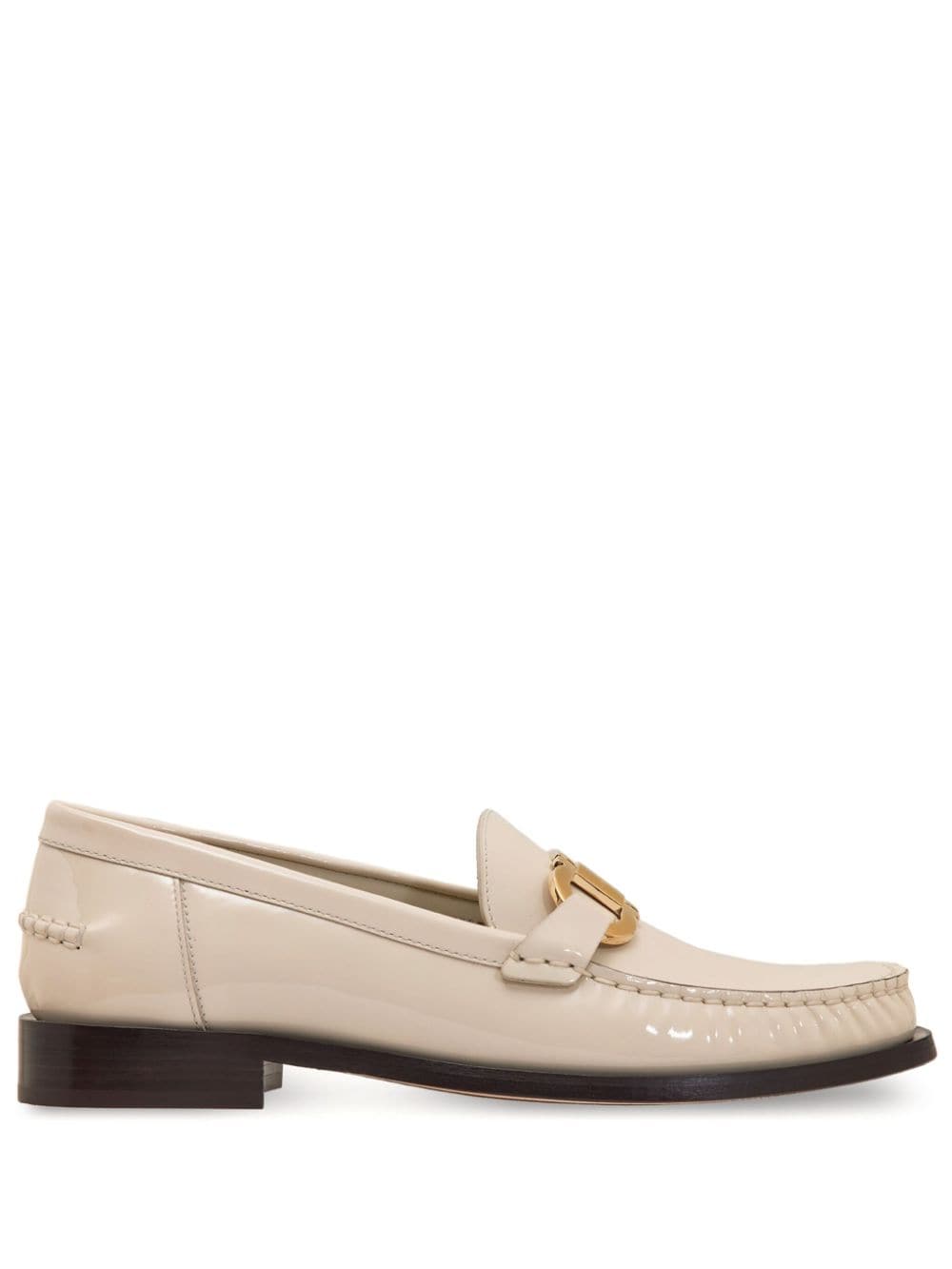 Ferragamo Ferragamo Gancini leather loafers