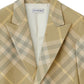 Burberry Burberry checked tailored single-breasted blazer