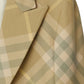 Burberry Burberry checked tailored single-breasted blazer