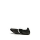 Jimmy Choo Black Calf Leather Bos Taurus Ballet Flats